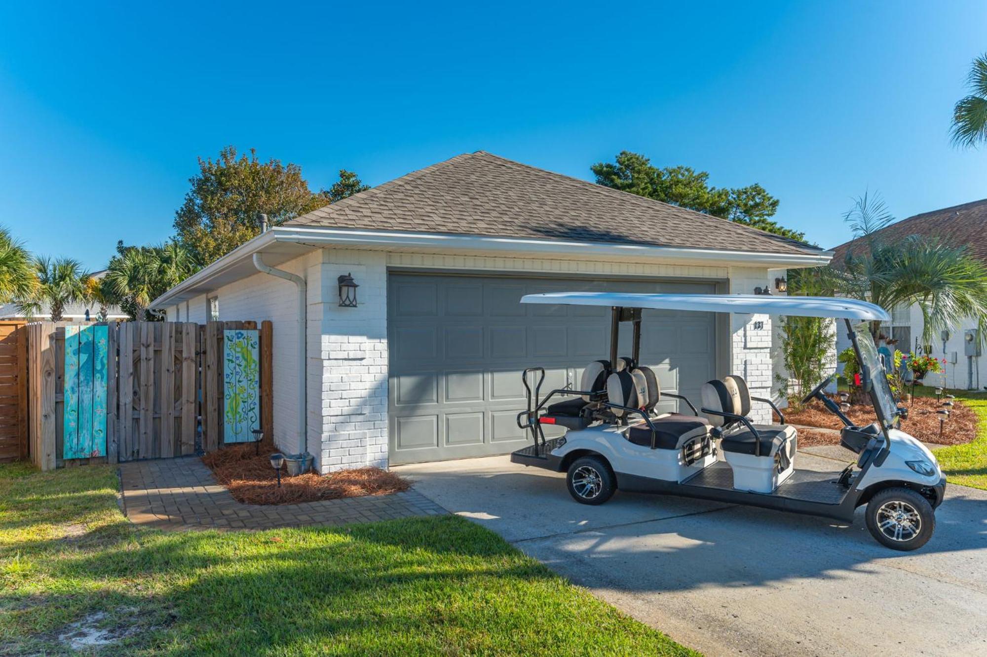 Beautiful Pet Friendly Home! New Tropical Pool, Opt Golf Cart And Pool Heat, Minutes To Beach Дестін Екстер'єр фото